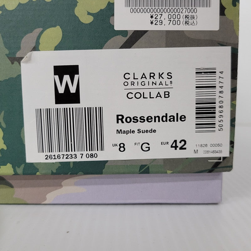 【中古品】【メンズ】 × KITH RONNIE FIEG キス ロニー・ファイグ ROSSENDALE 26167233 ロッセンデール シューズ 靴 164-250625-as-01-izu サイズ：UK8 カラー：MAPLE SUEDE 万代Net店