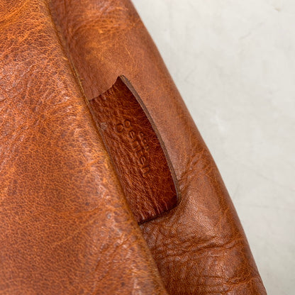 【中古品】【メンズ/レディース】 genten ゲンテン DAN GENTEN LEATHER SHOULDER BAG ダンゲンテン カバン レザー ショルダー バック 188-250704-rk-03-izu カラー：ブラウン 万代Net店