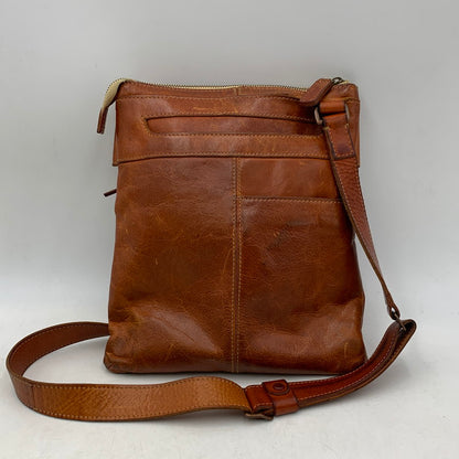 【中古品】【メンズ/レディース】 genten ゲンテン DAN GENTEN LEATHER SHOULDER BAG ダンゲンテン カバン レザー ショルダー バック 188-250704-rk-03-izu カラー：ブラウン 万代Net店