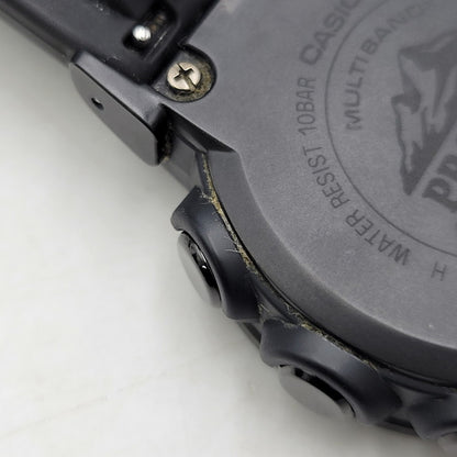 【中古品】【メンズ/レディース】 CASIO カシオ PRO TREK CLIMBER LINE TOUGH SOLAR DIGITAL WATCH PRW-30Y プロトレック クライマーライン タフソーラー デジタル 腕時計 197-250628-as-10-izu サイズ：51.6 × 45.2 × 12.3 mm カラー：ブラック 万代Net店