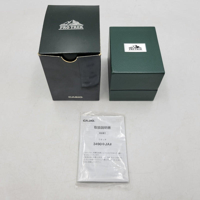 【中古品】【メンズ/レディース】 CASIO カシオ PRO TREK CLIMBER LINE TOUGH SOLAR DIGITAL WATCH PRW-30Y プロトレック クライマーライン タフソーラー デジタル 腕時計 197-250628-as-10-izu サイズ：51.6 × 45.2 × 12.3 mm カラー：ブラック 万代Net店