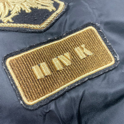 【中古品】【メンズ】 24KARATS×ALPHA INDUSTRIES トゥエンティーフォーカラッツ×アルファインダストリーズ MA-1 FLIGHT JACKET エムエーワン フライトジャケット アウター 長袖 142-250626-ma-01-izu サイズ：2XL カラー：BLACK 万代Net店