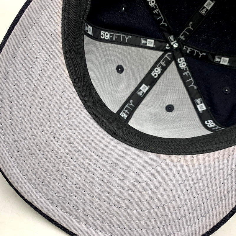 【中古品】【メンズ/レディース】 NEW ERA ニューエラ NEW YORK YANKEES 2024 WORLD SERIES BB CAP ニューヨーク ヤンキース ワールドシリーズ ベースボールキャップ 帽子 185-250627-as-22-izu サイズ：8(63.5cm) カラー：ネイビー 万代Net店