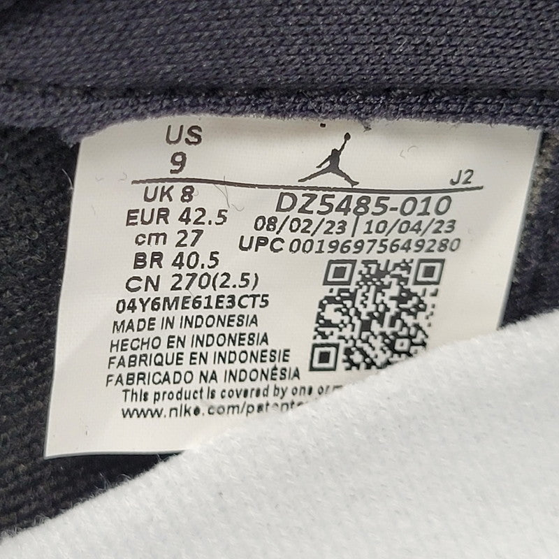 【中古美品】【メンズ】 NIKE ナイキ AIR JORDAN 1 RETRO HIGH OG DZ5485-010 エアジョーダン 1 レトロ ハイ OG スニーカー シューズ 靴 160-250628-as-27-izu サイズ：27cm カラー：BLACK/WHITE-WHITE 万代Net店