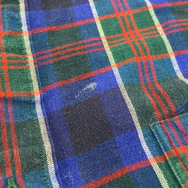 【中古品】【メンズ】 Polo by Ralph Lauren ポロバイラルフローレン BLAIRE 90S LS BD CHECK SHIRT ブレア 90年代 ロングスリーブ ボタンダウンチェックシャツ トップス 長袖 146-250627-ma-18-izu サイズ：XXL カラー：青系マルチ 万代Net店