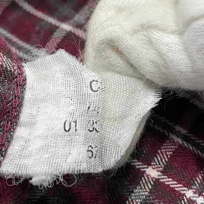 【中古品】【メンズ】 CHAPS RALPH LAUREN チャップスラルフローレン LS BD CHECK SHIRT ロングスリーブ ボタンダウン チェックシャツ 長袖 トップス 146-250627-as-33-izu サイズ：XXL カラー：レッド系 万代Net店