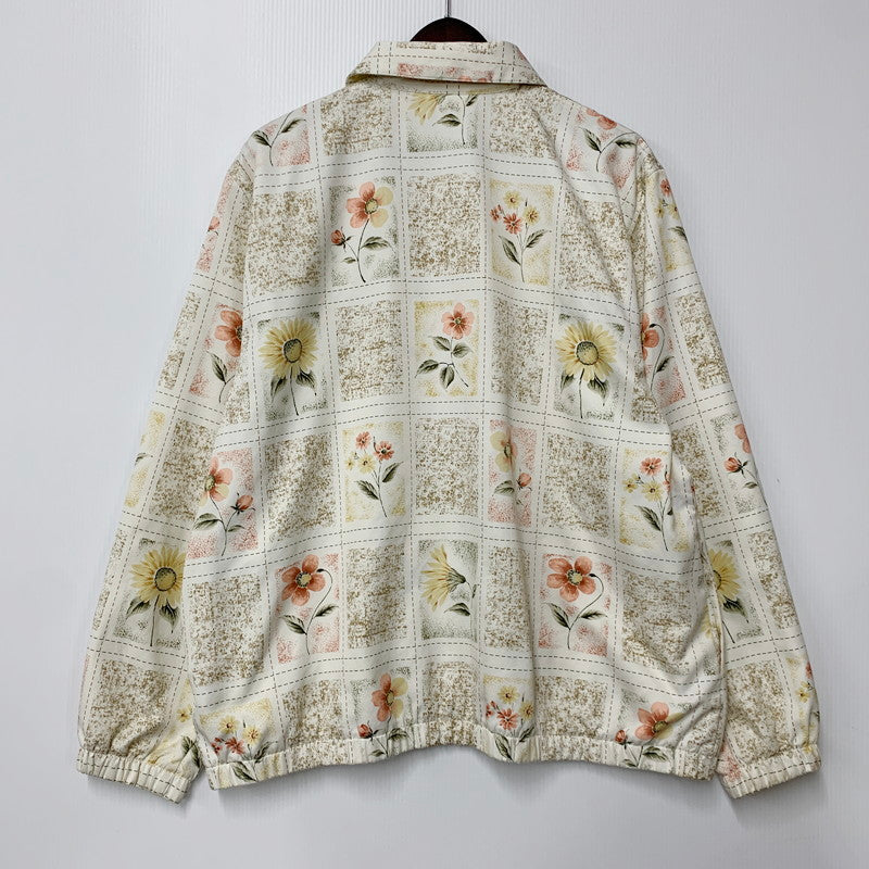 【中古品】【メンズ】 ALFRED DUNNER アルフレッド ダナー FLOWER PATTERN フラワー パターン EMBELLISHED JACKET エンベリッシュ ジャケット トップス 長袖 146-250701-ya-02-izu サイズ：18 カラー：マルチ 万代Net店