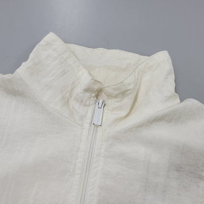 【中古品】【メンズ】 Reebok リーボック ZIP NYLON JACKET ジップ ナイロンジャケット アウター 146-250728-as-15-izu サイズ：L カラー：アイボリー 万代Net店