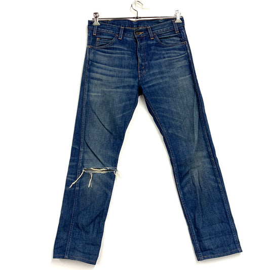 【中古品】【メンズ】 30605-0046 USA製 2014年製 1960年復刻 BIG-E オレンジタブ 刻印4420 42TALON 606 SLIM DENIM PANTS スリムデニムパンツ ズボン ボトムス 156-250627-ma-02-izu サイズ：30×34 カラー：インディゴ 万代Net店