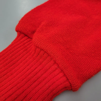 【中古品】【メンズ】 UNKNOWN KNIT CARDIGAN ニット カーディガン トップス アウター 146-250722-rk-09-izu サイズ：不明 カラー：レッド 万代Net店