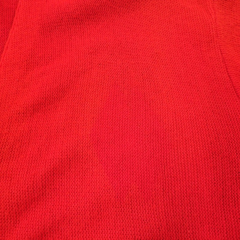 【中古品】【メンズ】 UNKNOWN KNIT CARDIGAN ニット カーディガン トップス アウター 146-250722-rk-09-izu サイズ：不明 カラー：レッド 万代Net店