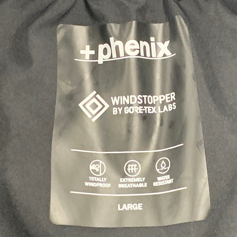 【中古品】【メンズ】 +PHENIX プラスフェニックス EPC240245 WINDSTOPPER PRODUCTS BY GORE-TEX LABS SIDE ZIP TECH PANTS ウィンドストッパープロダクツ バイ ゴアテックスラボ サイドジップテックパンツ ズボン ボトムス 155-250626-ma-07-izu サイズ：L カラー：BLACK 万代Net店