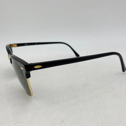【中古品】【メンズ/レディース】 Ray-Ban レイバン CLUBMASTER SUNGLASSES RB3016 クラブマスター サングラス 203-250701-as-20-izu サイズ：51□21 カラー：ブラック×ゴールド×グリーン系 万代Net店