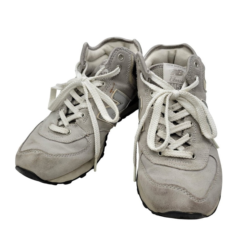 【現状渡し品】【メンズ/レディース】 NEW BALANCE ニューバランス 574 HM574VG スニーカー シューズ 靴 163-250630-as-27-izu サイズ：25.5cm カラー：グレー 万代Net店