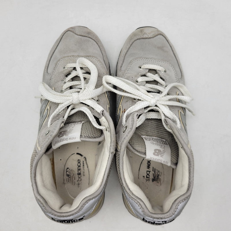 【現状渡し品】【メンズ/レディース】 NEW BALANCE ニューバランス 574 HM574VG スニーカー シューズ 靴 163-250630-as-27-izu サイズ：25.5cm カラー：グレー 万代Net店