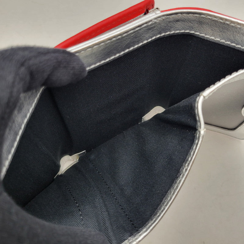 【中古美品】【レディース】 Vivienne Westwood ヴィヴィアンウエストウッド NAPPA LEATHER SMALL FRAME WALLET 5115002KW-L001L ナッパレザー スモールフレームウォレット 三つ折り財布 200-250628-as-04-izu カラー：レッド 万代Net店