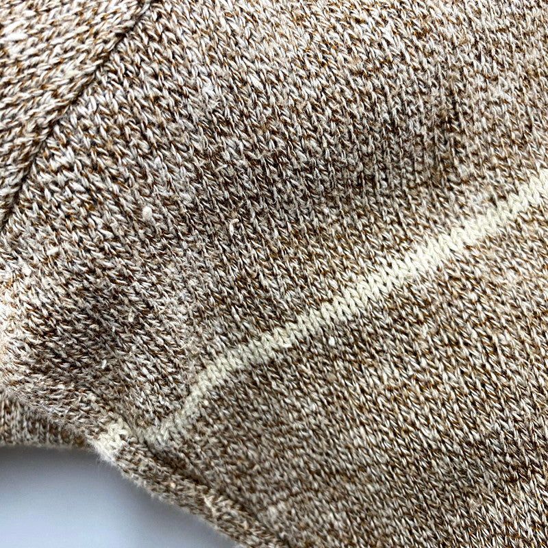 【中古品】【メンズ】 YVES SAINT LAURENT TRICOTS POUR HOMME イブサンローラン トリコ プールオム V NECK KNIT SWEATER Vネック ニット セーター 長袖 トップス 141-250630-as-04-izu サイズ：XL カラー：ブラウン系 万代Net店