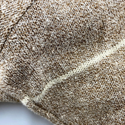 【中古品】【メンズ】 YVES SAINT LAURENT TRICOTS POUR HOMME イブサンローラン トリコ プールオム V NECK KNIT SWEATER Vネック ニット セーター 長袖 トップス 141-250630-as-04-izu サイズ：XL カラー：ブラウン系 万代Net店