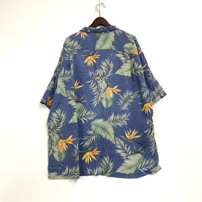【中古品】【メンズ】 TOMMY BAHAMA トミーバハマ SS SILK ALOHA SHIRT ショートスリーブ シルク アロハシャツ 半袖 トップス 146-250627-as-27-izu サイズ：XXL カラー：ブルー系 万代Net店