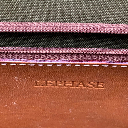 【現状渡し品】【メンズ】 LEPHASE レファーゼ LEATHER BUSINESS BAG レザー ビジネスバッグ カバン 鞄 188-250627-as-26-izu カラー：ブラウン系 万代Net店