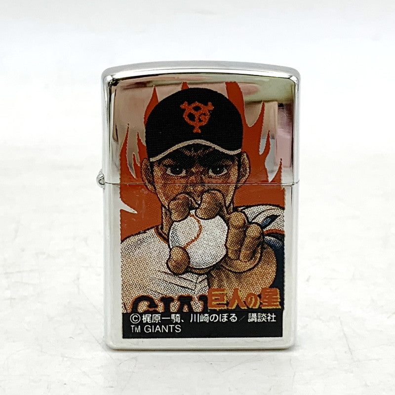 【中古品】【メンズ/レディース】 ZIPPO ジッポ LIGHTER ライター 巨人の星 喫煙具 206-250701-as-23-izu カラー：シルバー 万代Net店