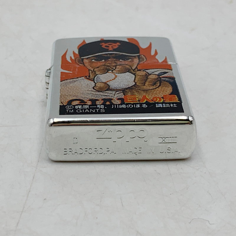 【中古品】【メンズ/レディース】 ZIPPO ジッポ LIGHTER ライター 巨人の星 喫煙具 206-250701-as-23-izu カラー：シルバー 万代Net店