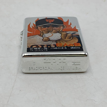 【中古品】【メンズ/レディース】 ZIPPO ジッポ LIGHTER ライター 巨人の星 喫煙具 206-250701-as-23-izu カラー：シルバー 万代Net店