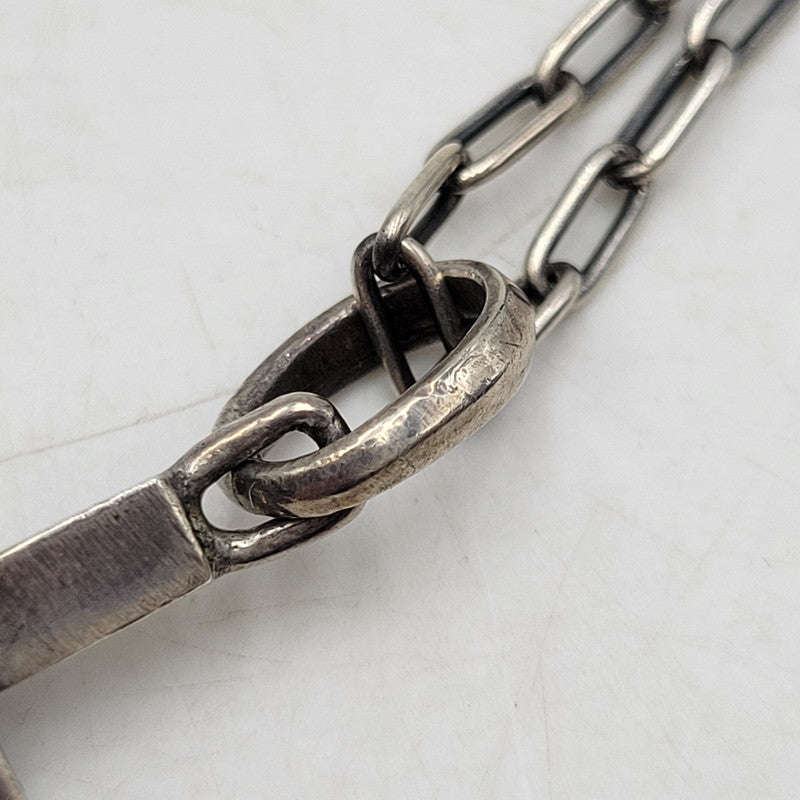 【中古品】【メンズ/レディース】 JAM HOME MADE ジャムホームメイド ROSARY CROSS NECKLACE ロザリオ クロス ネックレス アクセサリー 192-250628-as-06-izu カラー：シルバー 万代Net店