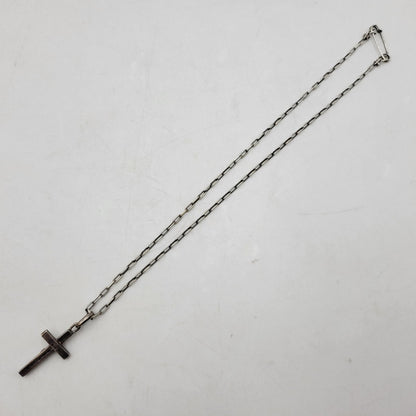 【中古品】【メンズ/レディース】 JAM HOME MADE ジャムホームメイド ROSARY CROSS NECKLACE ロザリオ クロス ネックレス アクセサリー 192-250628-as-06-izu カラー：シルバー 万代Net店