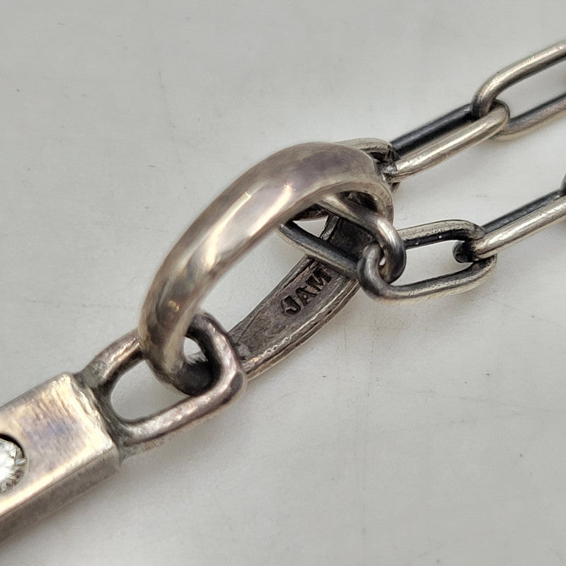 【中古品】【メンズ/レディース】 JAM HOME MADE ジャムホームメイド ROSARY CROSS NECKLACE ロザリオ クロス ネックレス アクセサリー 192-250628-as-06-izu カラー：シルバー 万代Net店