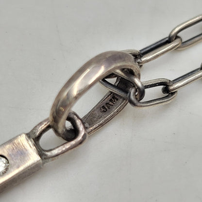 【中古品】【メンズ/レディース】 JAM HOME MADE ジャムホームメイド ROSARY CROSS NECKLACE ロザリオ クロス ネックレス アクセサリー 192-250628-as-06-izu カラー：シルバー 万代Net店