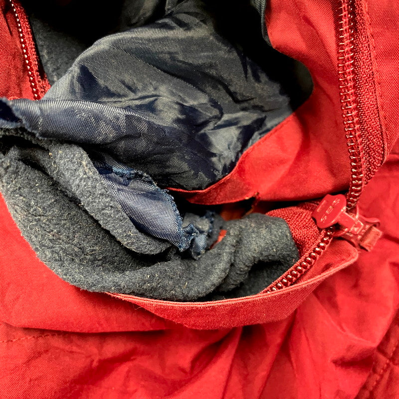 【現状渡し品】【メンズ】 UMBRO アンブロ FLEECE LINER HOODIE JACKET フリースライナー フーディー ジャケット アウター 146-250630-as-05-izu サイズ：L カラー：レッド 万代Net店