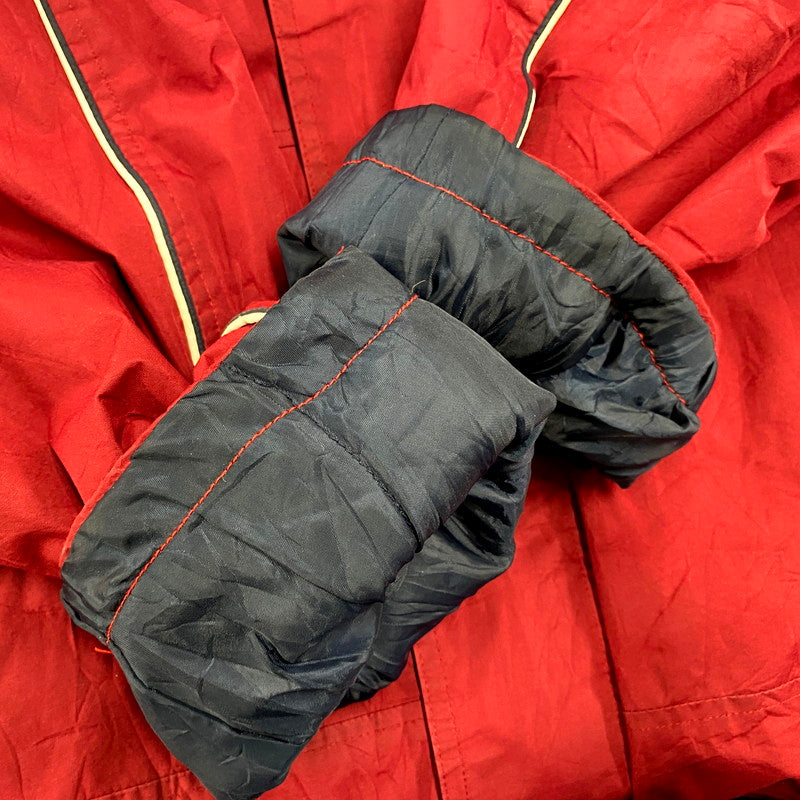 【現状渡し品】【メンズ】 UMBRO アンブロ FLEECE LINER HOODIE JACKET フリースライナー フーディー ジャケット アウター 146-250630-as-05-izu サイズ：L カラー：レッド 万代Net店