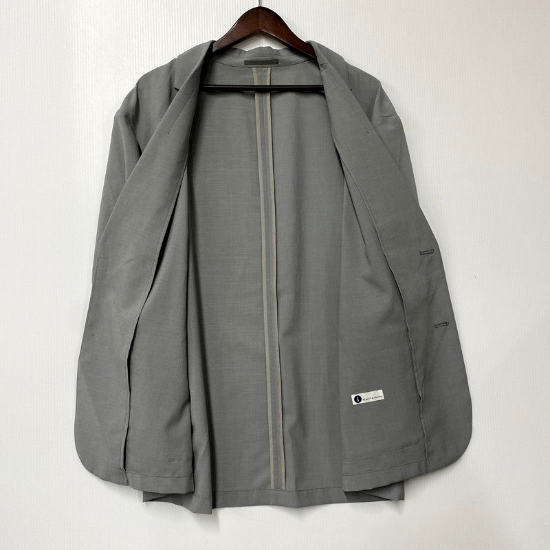 【中古品】【メンズ】 BEAUTY&YOUTH ビューティ&ユース 2P SET UP 1223-604-0025 セットアップ 147-250630-as-03-izu サイズ：L カラー：グレー 万代Net店