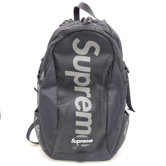 【現状渡し品】【メンズ/レディース】 Supreme シュプリーム BACKPACK バックパック リュック カバン 鞄 188-250728-as-26-izu カラー：ブラック 万代Net店