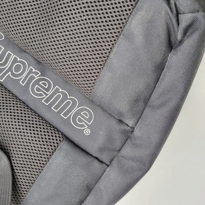 【現状渡し品】【メンズ/レディース】 Supreme シュプリーム BACKPACK バックパック リュック カバン 鞄 188-250728-as-26-izu カラー：ブラック 万代Net店