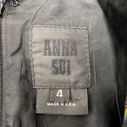 【中古品】【レディース】 54-01-4975 USA製 ALL-OVER PATTERN ONEPIECE オールオーバーパターン ワンピース トップス オールインワン 170-250630-ma-21-izu サイズ：4 カラー：マルチ 万代Net店