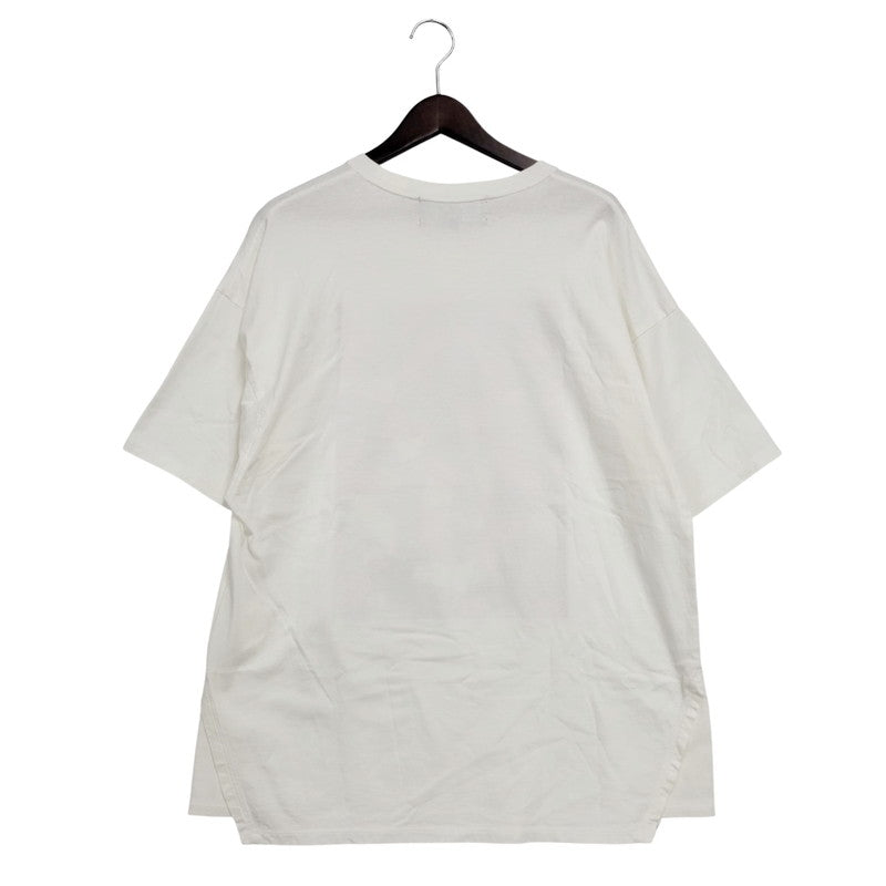 【中古品】【メンズ】 ANREALAGE アンリアレイジ PATCHWORK PRIZM SS T-SHIRT ショートスリーブ Tシャツ 半袖 トップス 140-250630-as-07-izu サイズ：48 カラー：ホワイト 万代Net店