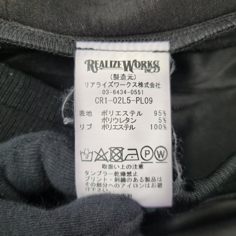 【現状渡し品】【メンズ】 THE CRIMIE クライミー MIKE JERSEY RIB TRACK PANTS CR1-02L5-PL09 トラックパンツ ボトムス 153-250630-as-13-izu サイズ：L カラー：ブラック 万代Net店