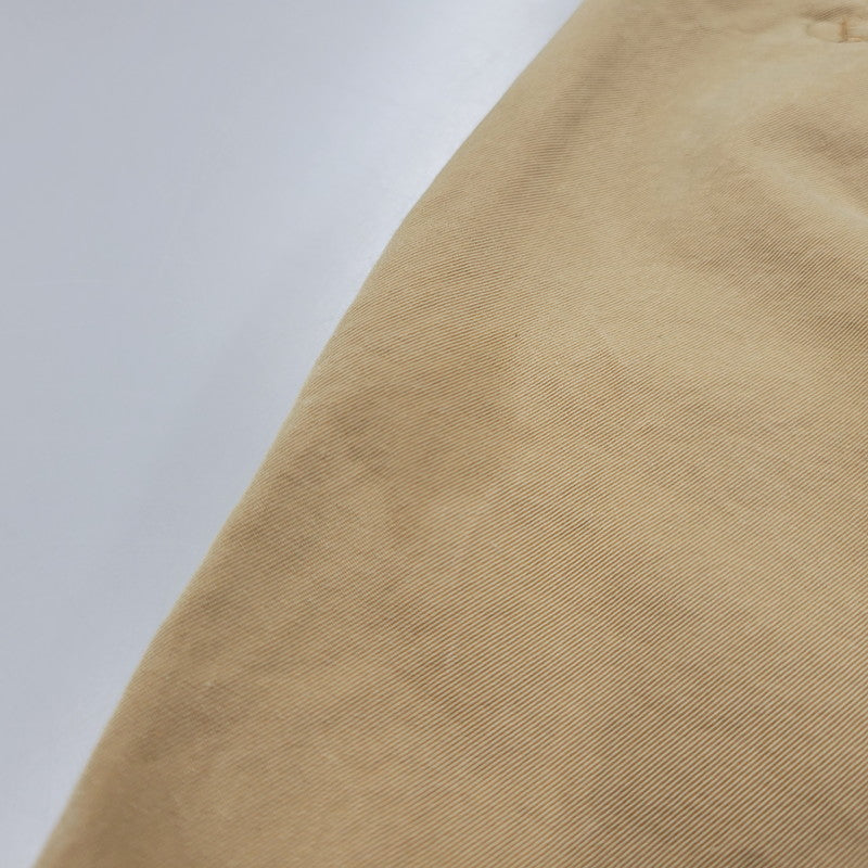 【中古品】【メンズ】 RETRO THECA 1P SLACKS PANTS OM1672 スラックスパンツ イタリア製 ボトムス 152-250702-as-16-izu サイズ：52 カラー：ベージュ 万代Net店