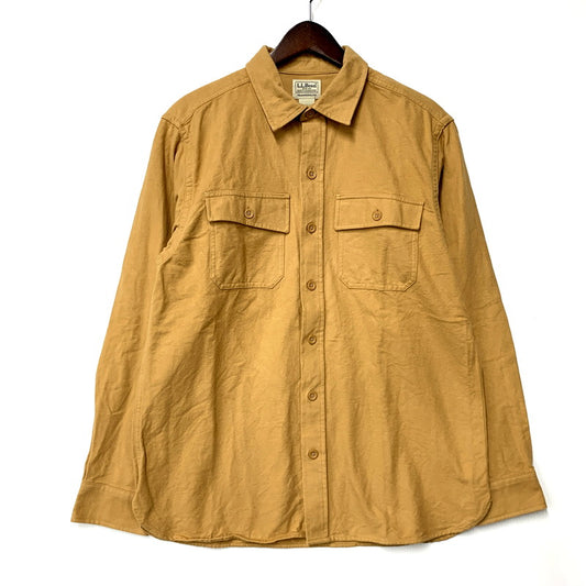 【中古品】【メンズ】 511811 LS CHAMOIS SHIRT ロングスリーブ シャモアシャツ トップス 長袖 144-250630-ma-18-izu サイズ：L カラー：キャメル 万代Net店