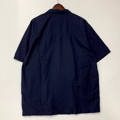 【中古品】【メンズ】 NICOILO ニコイロ SS NYLON PULLOVER SHIRT ショートスリーブ プルオーバーシャツ トップス 半袖 144-250630-ma-17-izu サイズ：XL カラー：NAVY 万代Net店