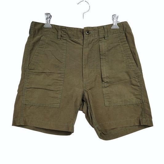 【中古品】【メンズ】 FATIGUE SHORTS ファティーグショーツ ショートパンツ ボトムス 151-250702-as-14-izu サイズ：XS カラー：グリーン系 万代Net店