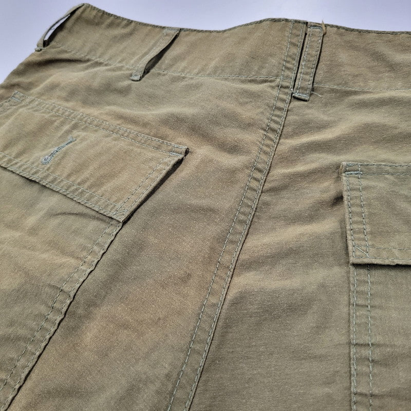 【中古品】【メンズ】 FATIGUE SHORTS ファティーグショーツ ショートパンツ ボトムス 151-250702-as-14-izu サイズ：XS カラー：グリーン系 万代Net店