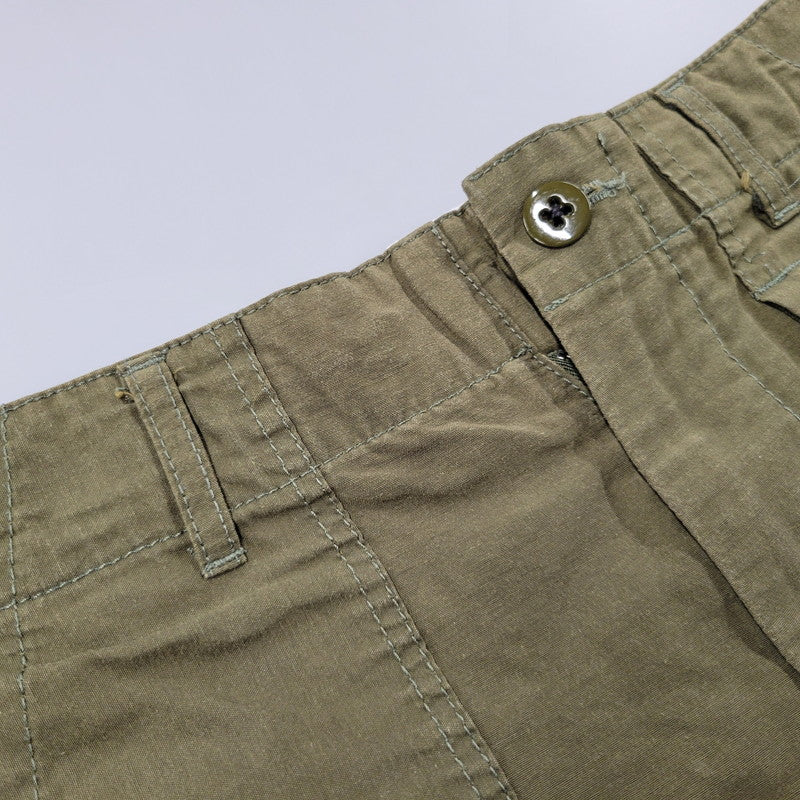 【中古品】【メンズ】 FATIGUE SHORTS ファティーグショーツ ショートパンツ ボトムス 151-250702-as-14-izu サイズ：XS カラー：グリーン系 万代Net店