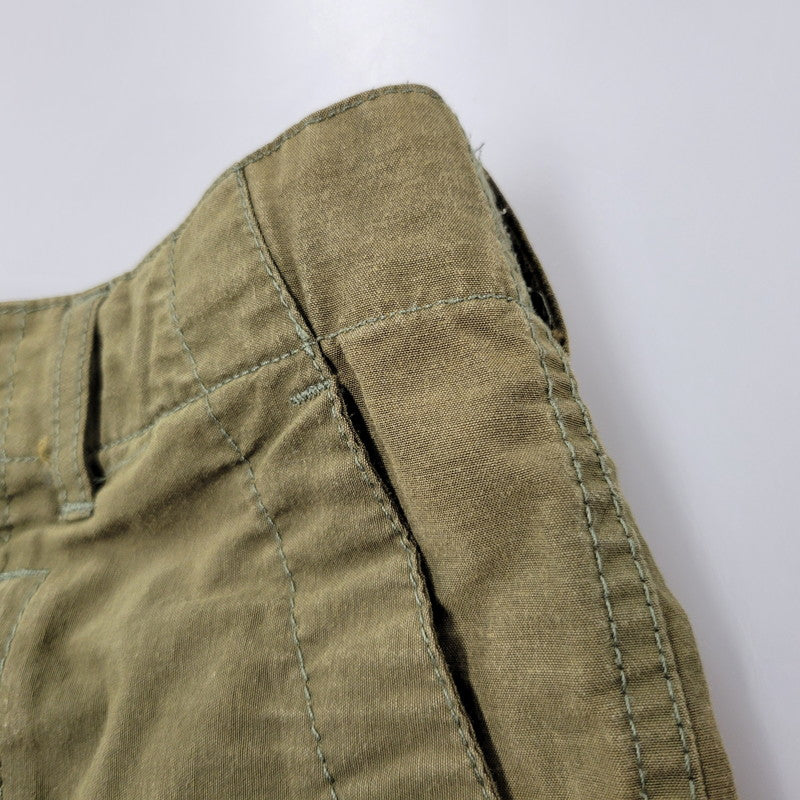 【中古品】【メンズ】 FATIGUE SHORTS ファティーグショーツ ショートパンツ ボトムス 151-250702-as-14-izu サイズ：XS カラー：グリーン系 万代Net店