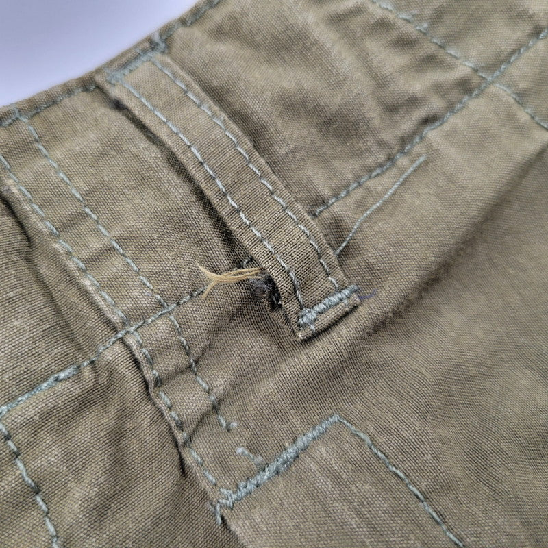 【中古品】【メンズ】 FATIGUE SHORTS ファティーグショーツ ショートパンツ ボトムス 151-250702-as-14-izu サイズ：XS カラー：グリーン系 万代Net店