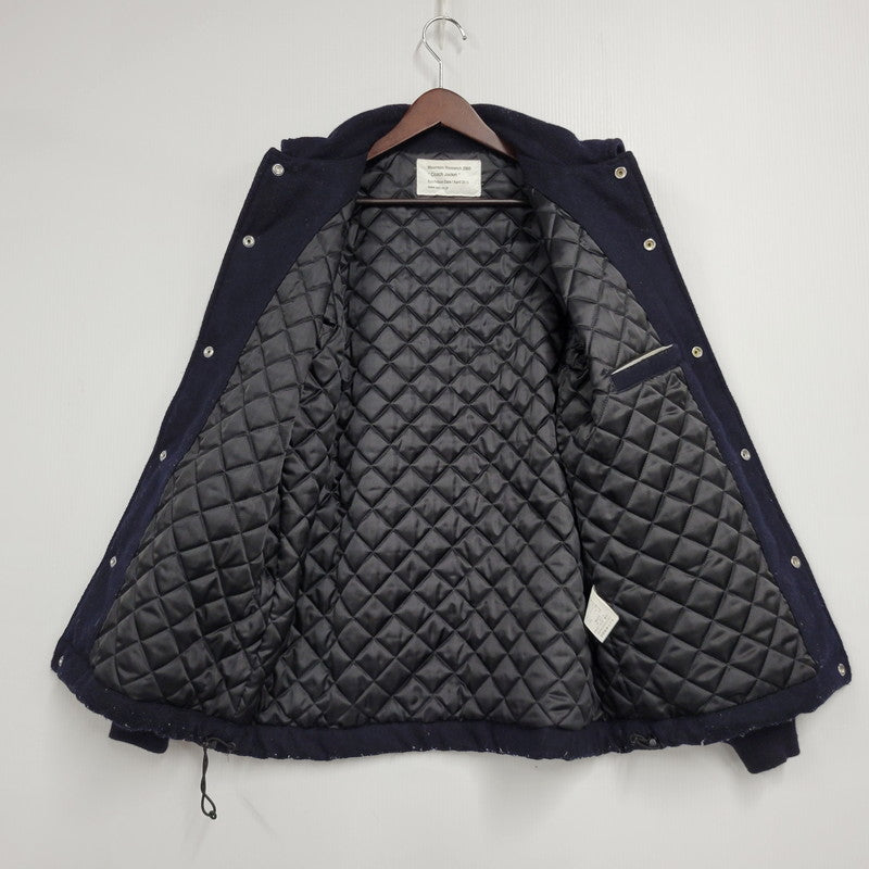 【中古品】【メンズ】 MELTON COACH JACKET MTR-2060 メルトン コーチジャケット アウター 140-250629-as-04-izu サイズ：S カラー：ネイビー 万代Net店