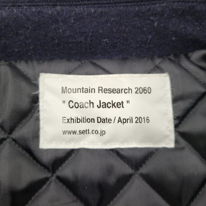 【中古品】【メンズ】 MELTON COACH JACKET MTR-2060 メルトン コーチジャケット アウター 140-250629-as-04-izu サイズ：S カラー：ネイビー 万代Net店