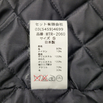 【中古品】【メンズ】 MELTON COACH JACKET MTR-2060 メルトン コーチジャケット アウター 140-250629-as-04-izu サイズ：S カラー：ネイビー 万代Net店